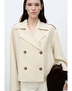 Блейзер DUA, песочный Mango