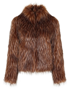 Шуба Fur Delish, коричневый Unreal fur