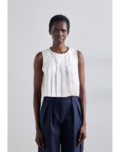 Топ HAUT, белый Sandro