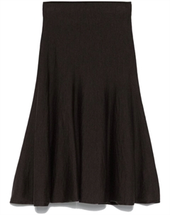 Юбка миди Mayu, коричневый Khaite