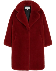 Шуба Steffi из искусственного меха, красный Apparis