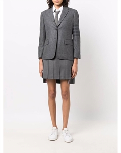 Укороченный блейзер с полосками 4-Bar Thom browne