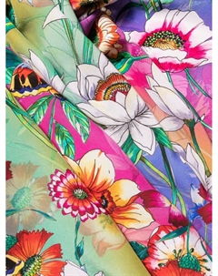 Шелковый халат Evelyn, фиолетовый Johnny was