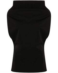 Шерстяная рубашка строгого кроя, черный Alainpaul