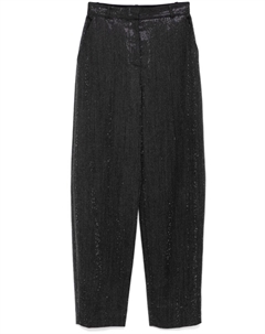 Брюки с бисером, серый Alexander wang