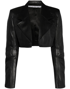 Укороченный блейзер, черный Alexander wang
