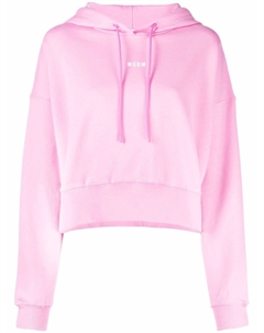 Худи с логотипом, розовый Msgm