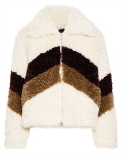 Шуба Luna из искусственного меха, белый Perfect moment