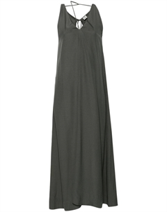 TOTEME платье макси А-силуэта, серый Toteme
