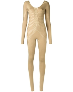 Комбинезон с панельным дизайном, нейтральный цвет Amir slama