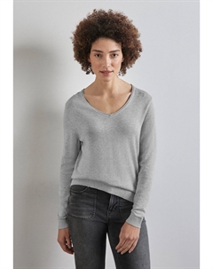 Свитер, светло-серый Street one