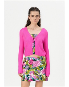 Кардиган SHEER TIE CARDIGAN, фуксия Gap