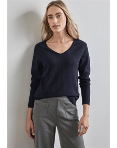 Свитер, темно-синий Street one