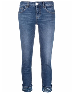 Джинсы скинни с заниженной талией, синий Liu jo