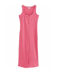 Платье из джерси SQUARE NECK BUTTON DOWN COLUMN MIDI, розовый Next