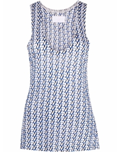 Топ Lee с монограммой, синий Zadig&voltaire