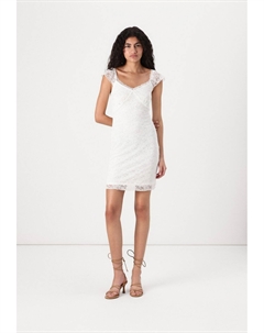 Повседневное платье ONLBENA LIFE CAPSLEEVE DRESS, кремовый Only