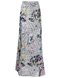Юбка макси с цветочным принтом, мультиколор Amir slama