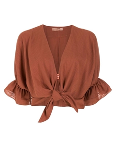 Блузка Rubin, коричневый Clube bossa