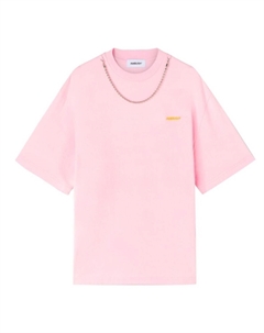 Футболка с цепочкой из шариков, розовый Ambush