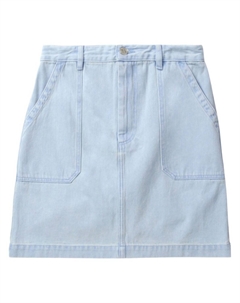 Джинсовая юбка мини, синий A.p.c.