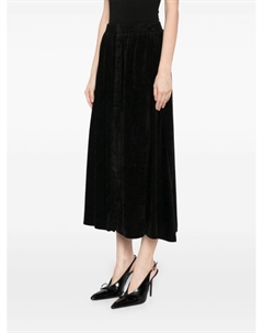 Юбка годе длины миди, черный Forte forte