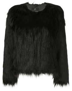 Шуба 'Unreal Dream' из искусственного меха, черный Unreal fur