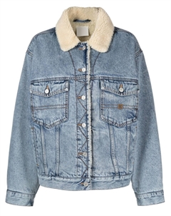 Джинсовая куртка с вышивкой 4G, синий Givenchy