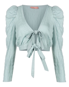 Укороченная блузка Mandoline, синий Clube bossa