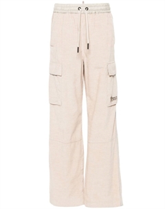 Grenoble брюки с нашивкой-логотипом, розовый Moncler