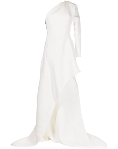 Платье Revil Cut Away, белый Maticevski