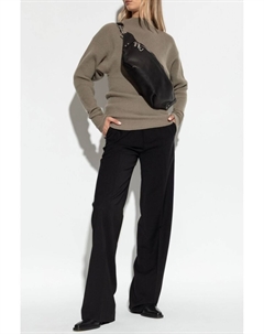 Свитер с круглым вырезом, зеленый Rick owens