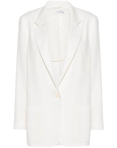 Льняной пиджак Enza, нейтральный цвет The row