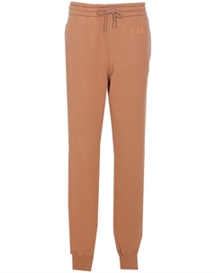 Спортивные брюки с вышитым логотипом, нейтральный цвет Chloe