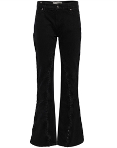 Расклешенные джинсы с боковыми застежками, черный Y / project