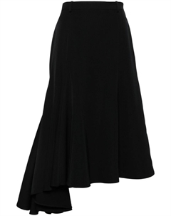 Юбка годе длины миди, черный Viktor&rolf