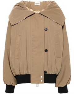 Пуховик The Rhonda, зеленый Khaite