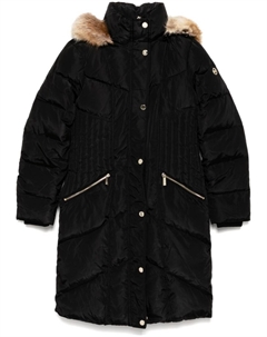 Пуховик Chevron 3/4, черный Michael michael kors