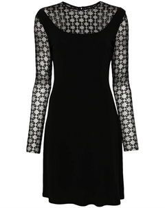 Платье миди с логотипом 4G, черный Givenchy
