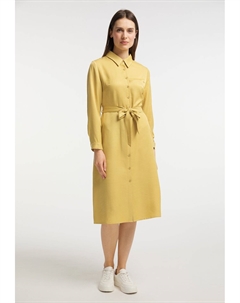 Платье-рубашка QISHA, желтый Usha