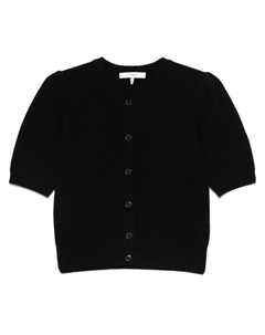 Кардиган с короткими рукавами, черный Frame