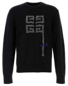 Шерстяной джемпер, черный Givenchy