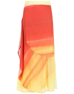 Парео Saia со складками, оранжевый Amir slama