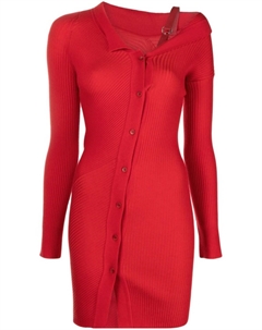 La Robe Maille Colin мини-платье, красный Jacquemus