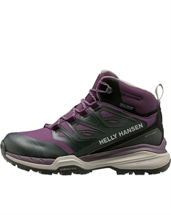 Ботинки для походов/трекинга женские высокие черный Helly hansen