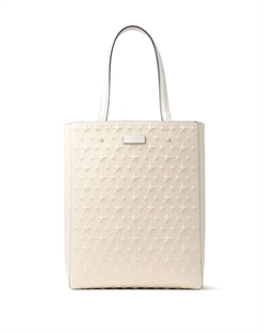 Сумка-тоут Lenny M-M из канваса, бежевый Jimmy choo