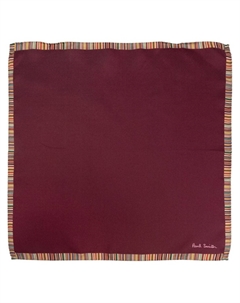 Шелковый платок-паше с логотипом, красный Paul smith