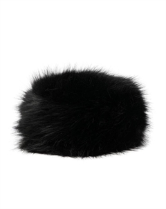 Шапка Natasha из искусственного меха, черный Unreal fur