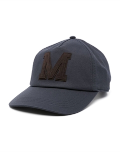 Бейсболка с нашивкой-логотипом, синий Moncler