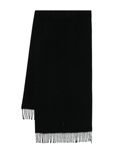 Шарф в тонкую полоску, черный Polo ralph lauren